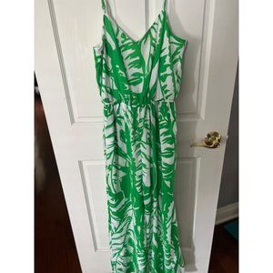 Lilly Pulitzer Woman’s Romper Size xs Slim Fit Adjustable Straps Waistband Elast